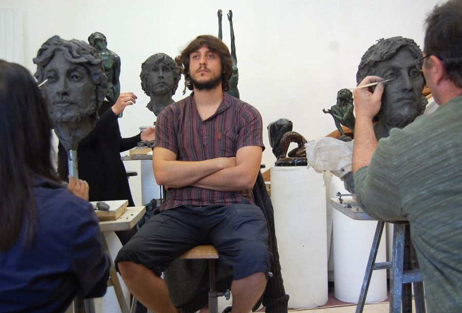 sculpture du portrait en argile  Paris (75)