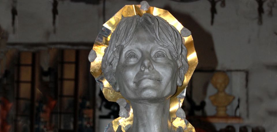 réalisation d'un moule à partir d'une sculpture Portrait  Paris (75)