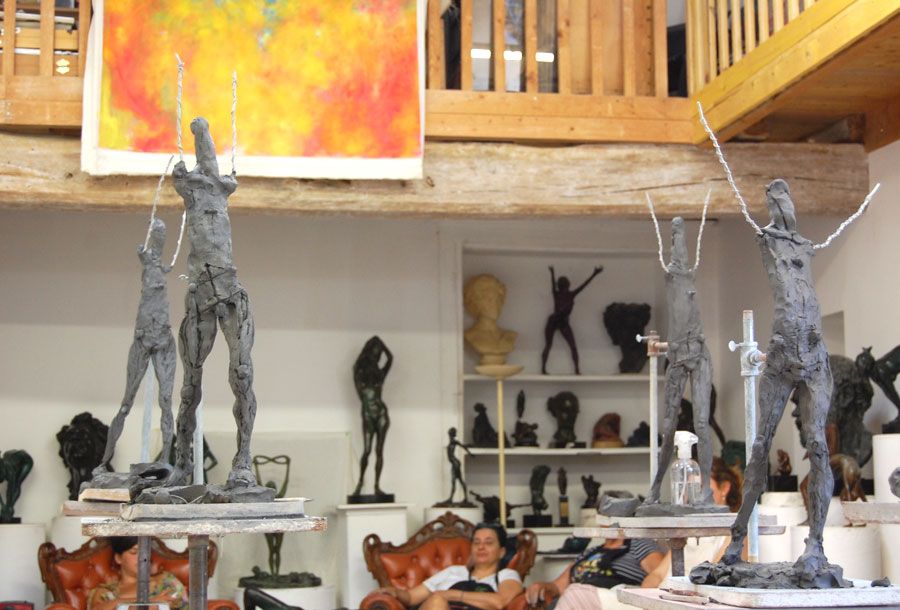 stage de sculpture à partir d'un modèle vivant Tours (37)
