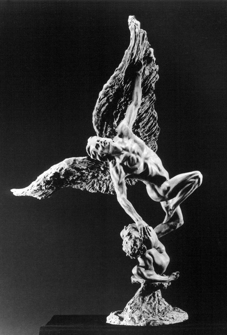 La grâce qui sauve    bronze   Grand Palais, Paris France (75)