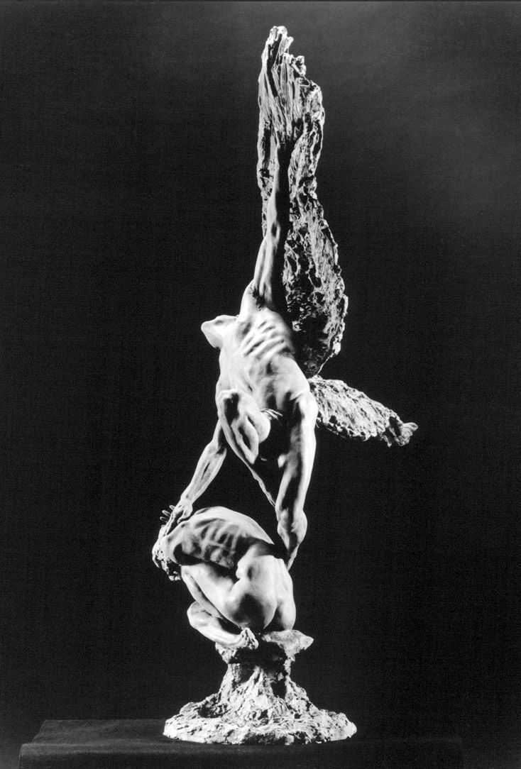 La Grâce qui sauve-bronze- grand palais-75