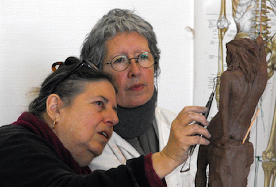 Martine et Francine cours sciulpture (22)