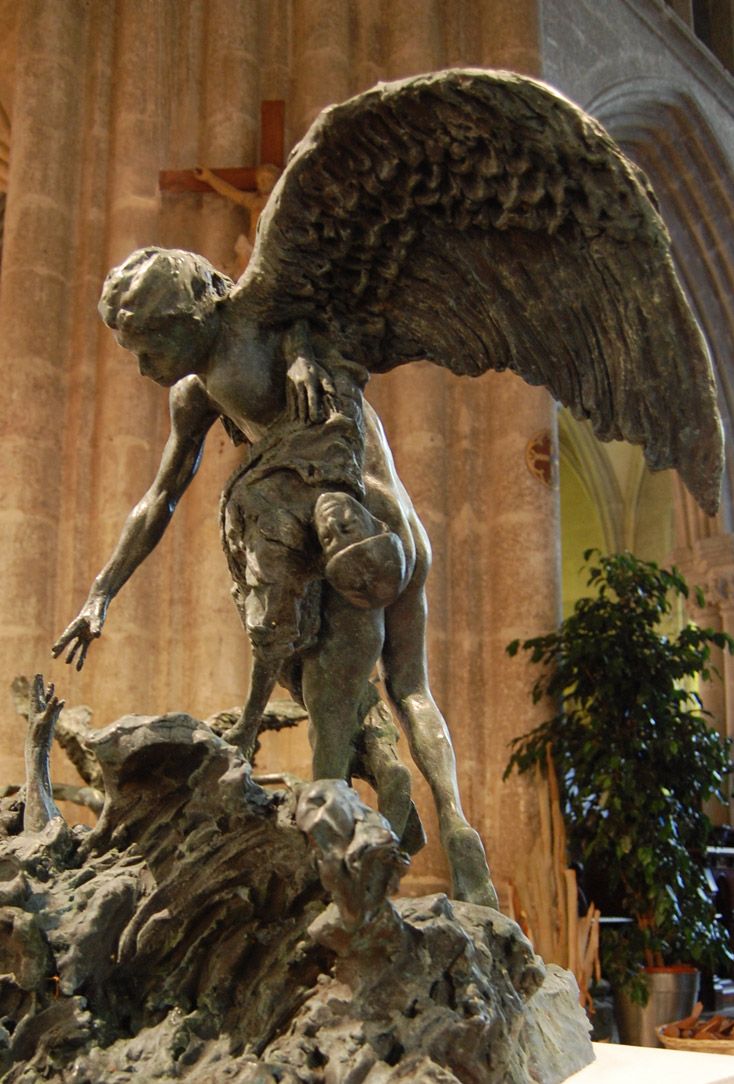 Soldat Universel -bronze-Lamballe france (22) Scultpture-cours